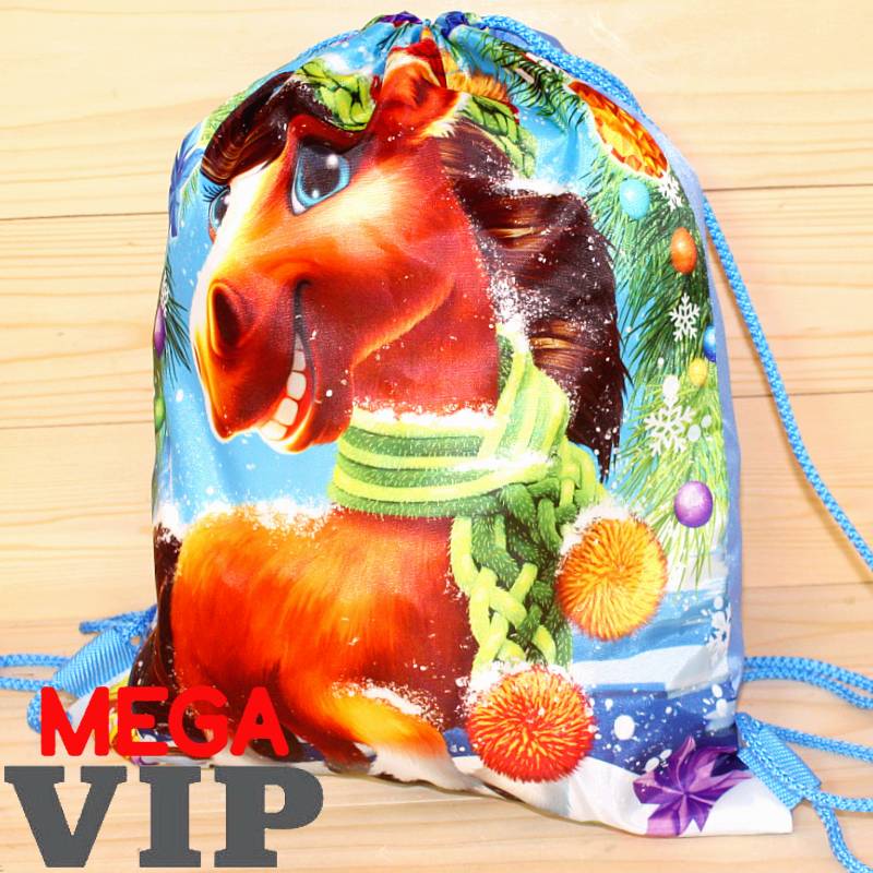 Рюкзак с конфетами детям на Новый Год 2026 в Звёздном городке